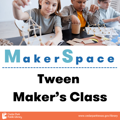 Tween Maker's Class program graphic