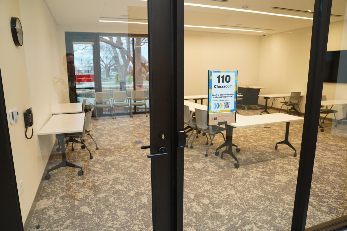 Exterior photo of the Classroom